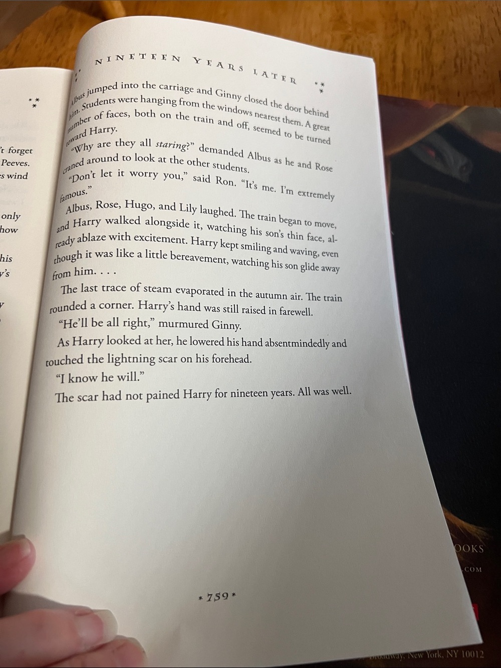 Harry Potter and the Deathly Hallows - True First Edition 759 Page Error HC Book - Picture 10 of 10